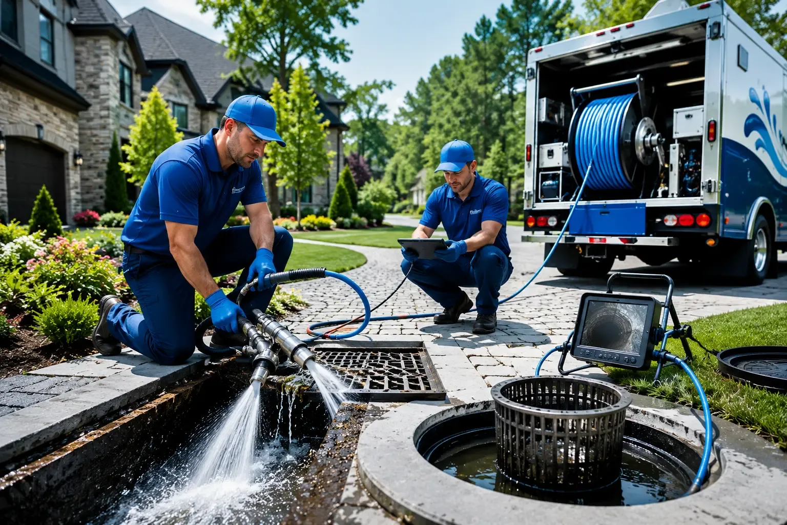 Local outdoor drain cleaning professionals in Winston Salem, NC