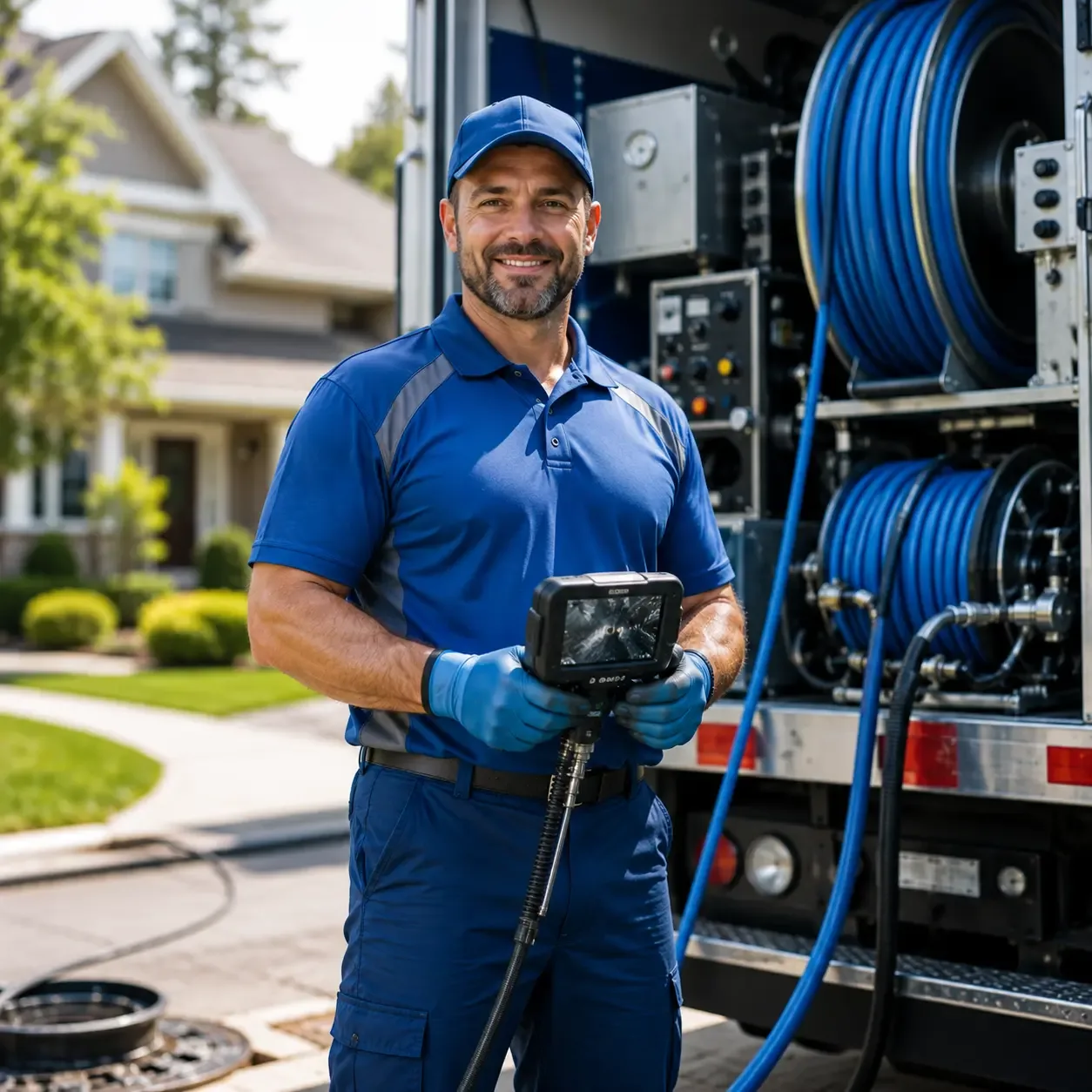 Local outdoor drain cleaning specialists in Winston Salem, NC